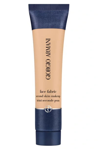 Giorgio Armani Face Fabric Foundation Second Skin Makeup In 0.5-fair With Neutral Undertone