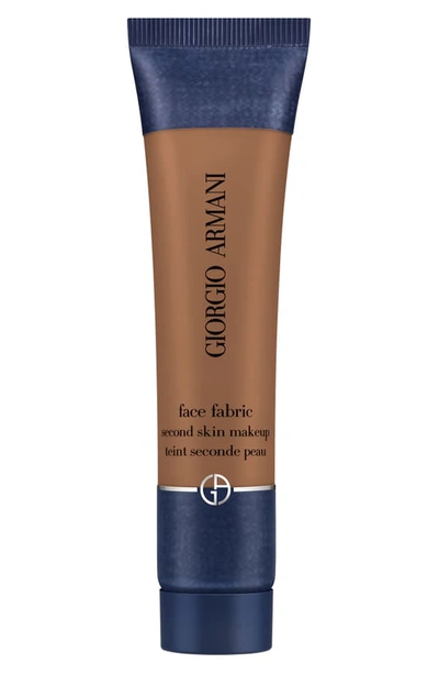 Giorgio Armani Face Fabric Foundation Second Skin Makeup In 9-dark With Cool Undertone