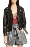 IRO ANOH LEATHER MOTO JACKET,WP09ANOH