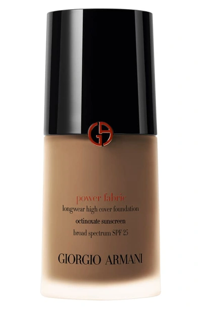 Giorgio Armani Power Fabric Longwear High Cover Foundation With Spf 25 In 10