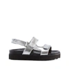 SCHUTZ DARIANA FLAT SANDAL,S2073300050002