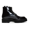 GIVENCHY GIVENCHY BLACK CAMDEN UTILITY BOOTS