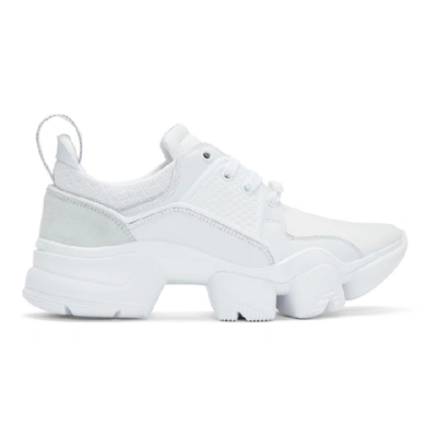 Givenchy Jaw Raised-sole Low-top Leather Trainers In White