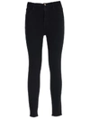 Frame 'le Skinny De Jeanne' Stretch Jeans In Noir