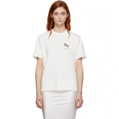 Yang Li Off-white Logo T-shirt In 01 Off Whit
