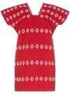 PIPPA HOLT embroidered kaftan mini-dress