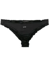 L'autre Chose Slip Mit Stickerei In Black
