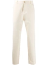 GUCCI REAR EMBROIDERED STRAIGHT-LEG TROUSERS