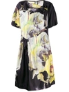 ANTONIO MARRAS FLORAL PRINT SHIFT DRESS