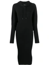 TOM FORD HOODED SWEATER DRESS