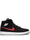 Jordan Air  1 Sneakers In Black
