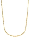 Saks Fifth Avenue 14k Yellow Gold Rope Chain Necklace