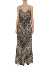 GANNI GANNI LEOPARD PRINT SLIP DRESS