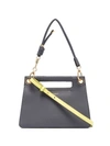 GIVENCHY GIVENCHY WHIP CROSSBODY BAG - 灰色