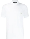 Dolce & Gabbana Branded Plate Polo Shirt In White