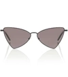 Saint Laurent Sl 303 Jerry Cat-eye Frame Sunglasses In Black