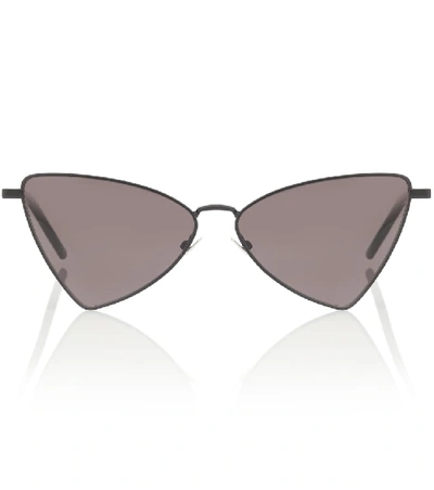 Saint Laurent Sl 303 Jerry Cat-eye Frame Sunglasses In Black