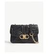 FERRAGAMO QUILTED LEATHER CROSS-BODY BAG