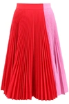 CALVIN KLEIN 205W39NYC CALVIN KLEIN 205W39NYC COLOUR BLOCK PLEATED SKIRT