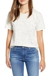 LUCKY BRAND ALL OVER FLORAL TEE,7W84683