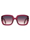 Dior 54mm Square Sunglasses In Lhf/ff