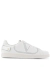 VALENTINO GARAVANI VALENTINO VALENTINO GARAVANI V LOGO SNEAKERS - 白色