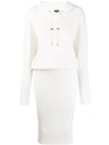 TOM FORD FITTED HOODED DRESS