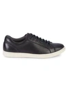 STEVE MADDEN LOW-TOP LEATHER SNEAKERS,0400010161097