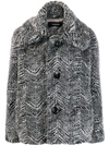 DSQUARED2 STRUCTURED COCOON JACKET