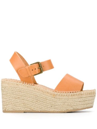 Soludos Espadrille Sandals - 大地色 In Nude