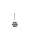 EMANUELE BICOCCHI SKULL HOOP DROP EARRING