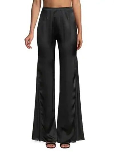 Amur Donna Flare Trousers In Black