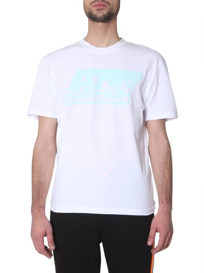Mcq By Alexander Mcqueen Round Neck T-shirt In White