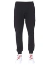 ALEXANDER MCQUEEN JOGGING PANTS WITH SKULL PATCHES,162911