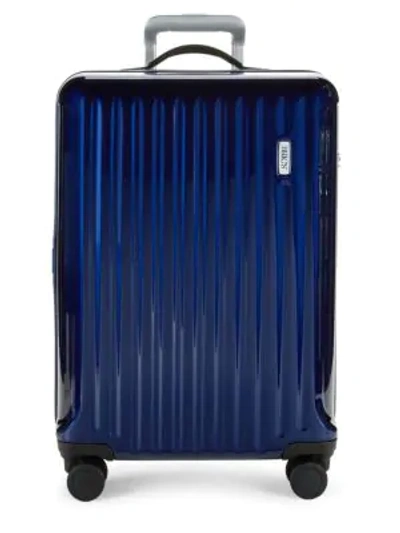 Bric's Riccione Spinner Carry-on Suitcase In Blue