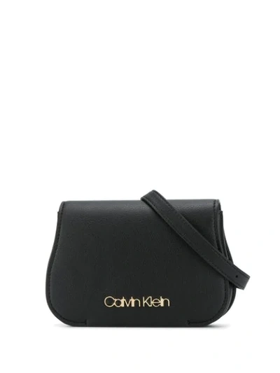 Calvin Klein Logo Plaque Belt Bag - 黑色 In 001 Black
