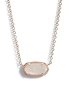 KENDRA SCOTT ELISA PENDANT NECKLACE,N5067RHD