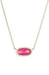 KENDRA SCOTT ELISA PENDANT NECKLACE,N5067RHD