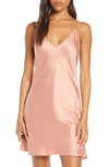 Natori Satin Elements Chemise In Rod Rose Dawn