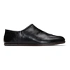Maison Margiela Black Tabi Babouche Loafers In 900 Black