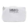 MM6 MAISON MARGIELA MM6 MAISON MARGIELA 白色网眼罩层手袋