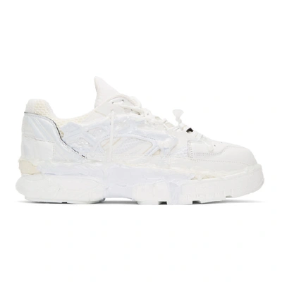 Maison Margiela Fusion Low Top Trainers In White