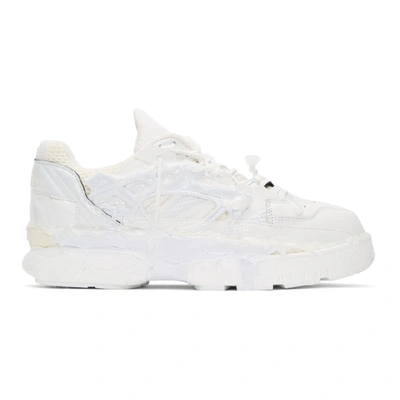 Maison Margiela 白色 Fusion 低帮运动鞋 In White