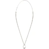 MAISON MARGIELA MAISON MARGIELA SILVER RING NECKLACE