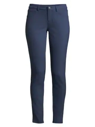 Lafayette 148 Acclaimed Stretch Mercer Pant In Dungaree Blue