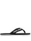 TOMMY JEANS TOMMY JEANS WAYNE 1 FLIP FLOPS - 黑色