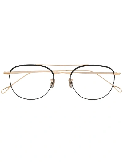 Eyevan7285 Round Shape Glasses In Gold
