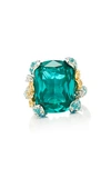 Anabela Chan Paraiba Ocean Ring In Blue