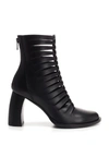 ANN DEMEULEMEESTER ANN DEMEULEMEESTER WOVEN HEELED BOOTS