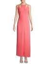 BCBGMAXAZRIA CUT-OUT MAXI DRESS,0400011068286